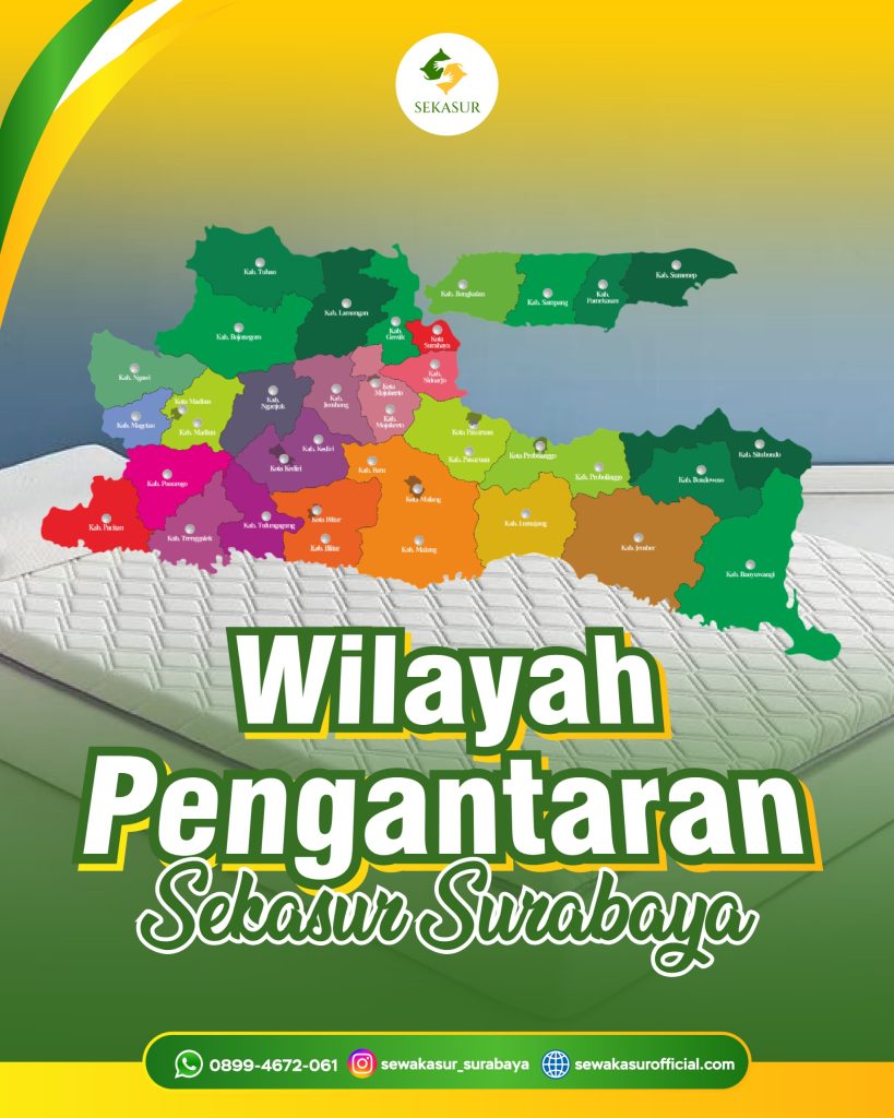 Unit kasur lantai busa berkualitas premium dari penyedia sewa kasur no 1 Kediri yang higienis, tebal, dan wangi dari SEKASUR.