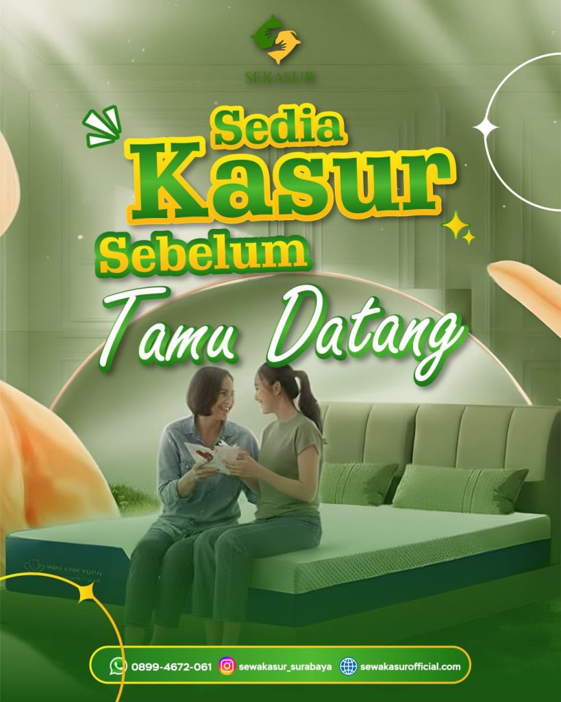 08994672061 Sewa Kasur Situbondo Terbaik, Praktis untuk Tamu & Acara